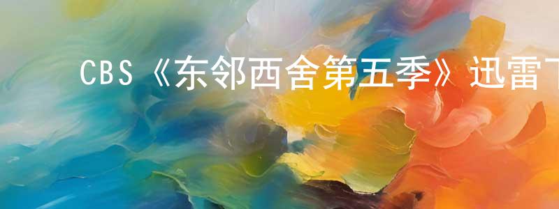 ﻿陈丽如的网络影视资源,﻿CBS《东邻西舍第五季》迅雷下载/在线观看/百度云-都市/情感-美剧天堂